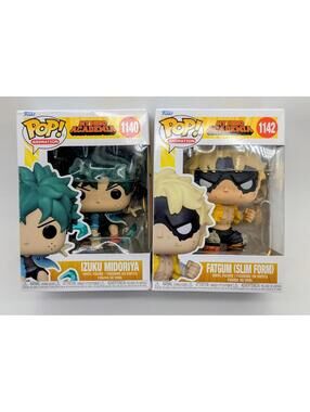 Funko Pop! Anime My Hero Academia Fatgum Slim Form #1142 Izuku Midoriya #114